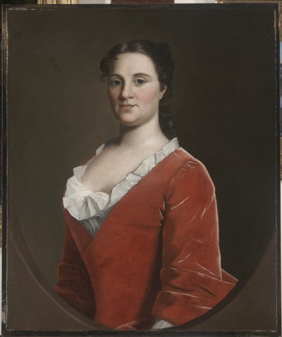 Mrs. Benjamin Lynde, Jr. by Robert Feke
